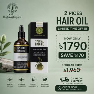 2 pices hair oil